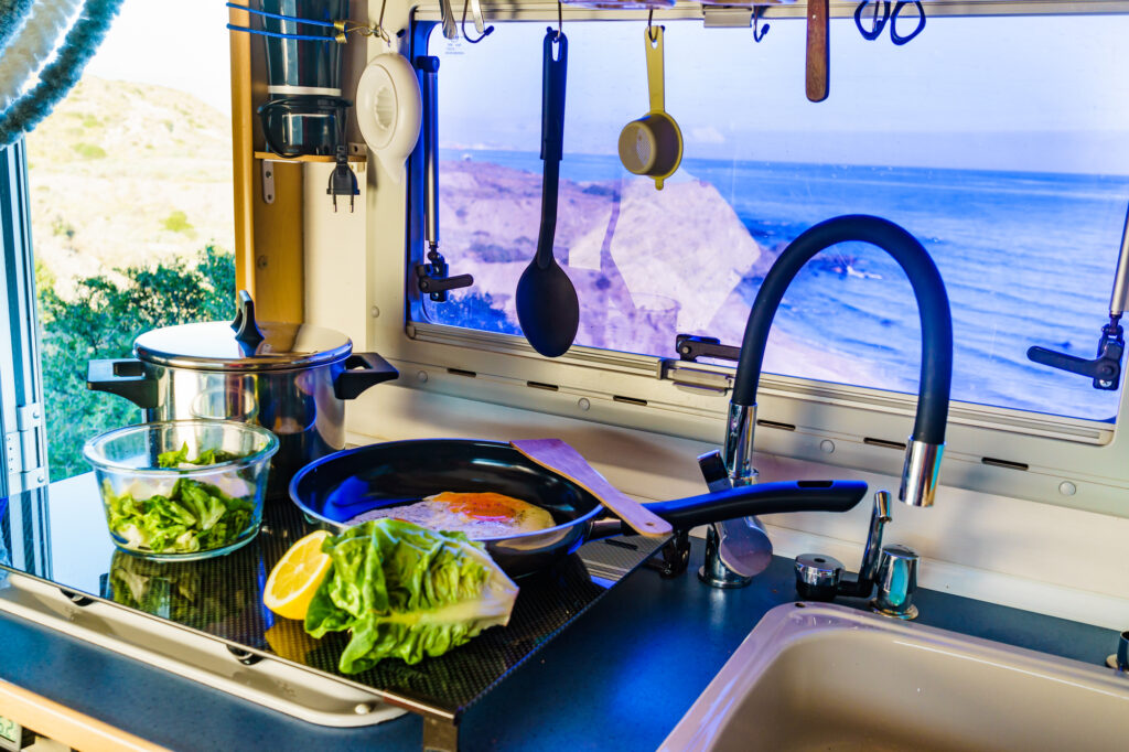 Getting creative: How to cook like normal in small RV kitchens - RV Travel